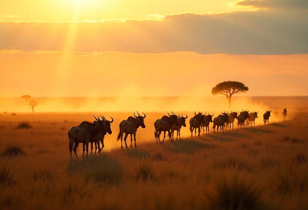 Wildebeest migration