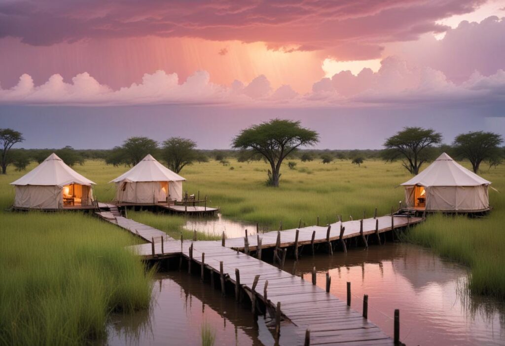 tented camps