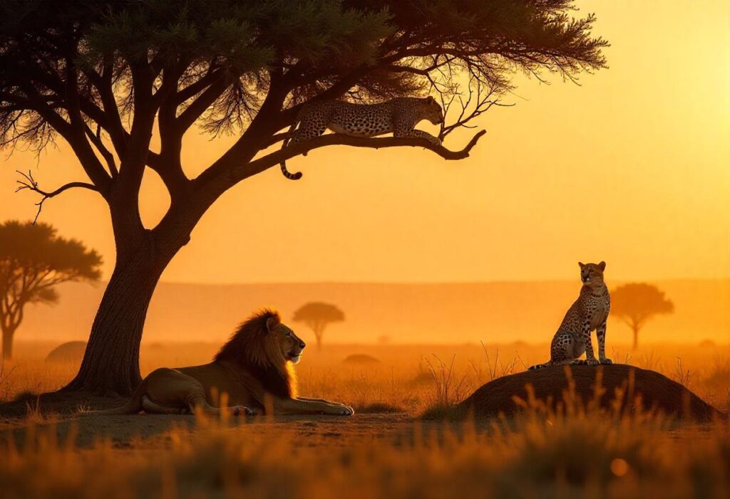 best time to see lions Africa