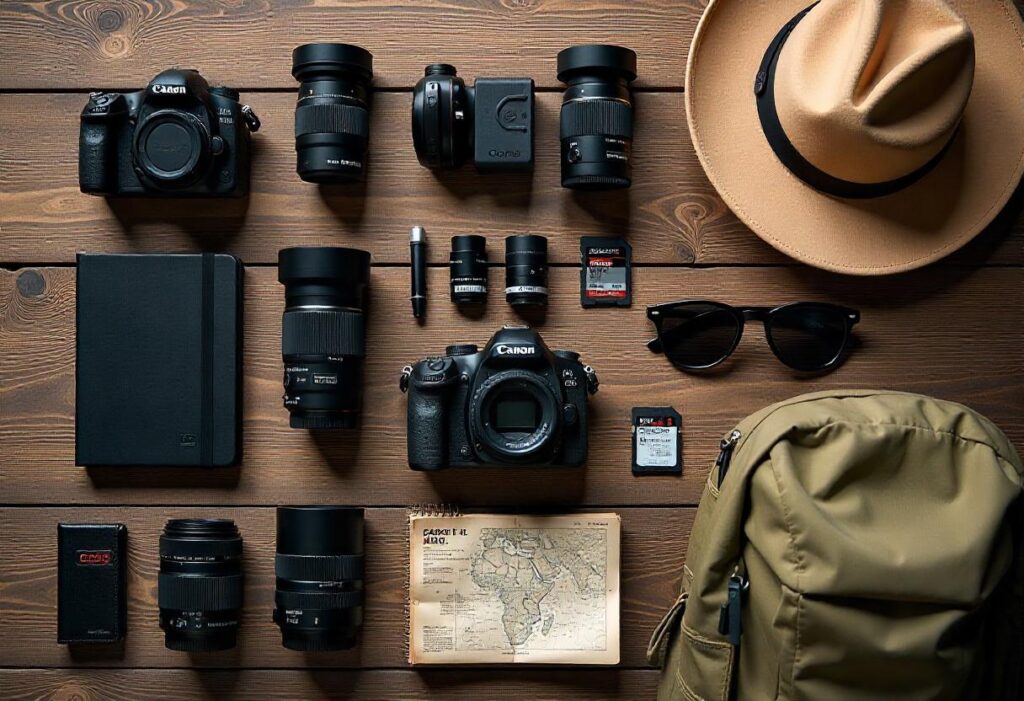 camera gear to pack for a safari
