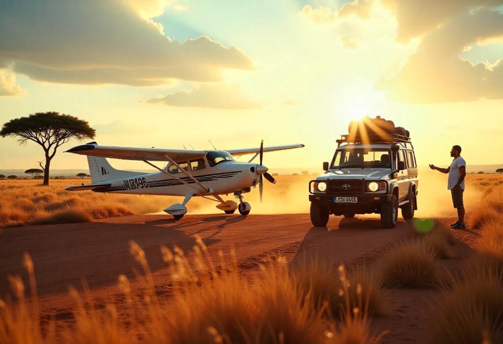 getting around on safari