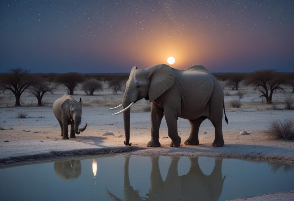 The Big Five in Etosha What You Can and Cant See