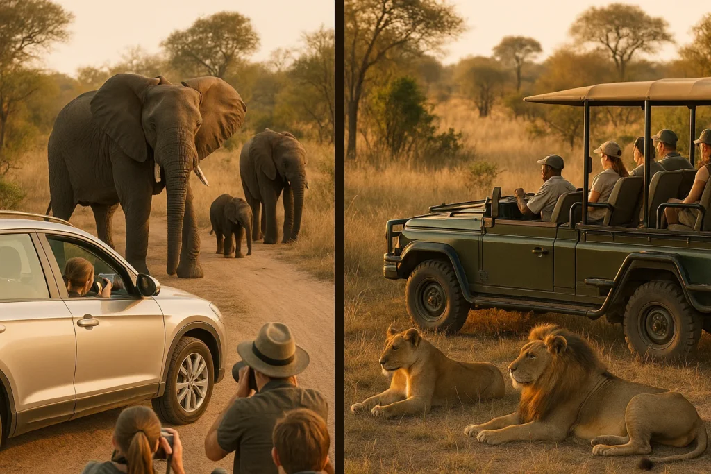 self-drive safari Kruger vs guided safari