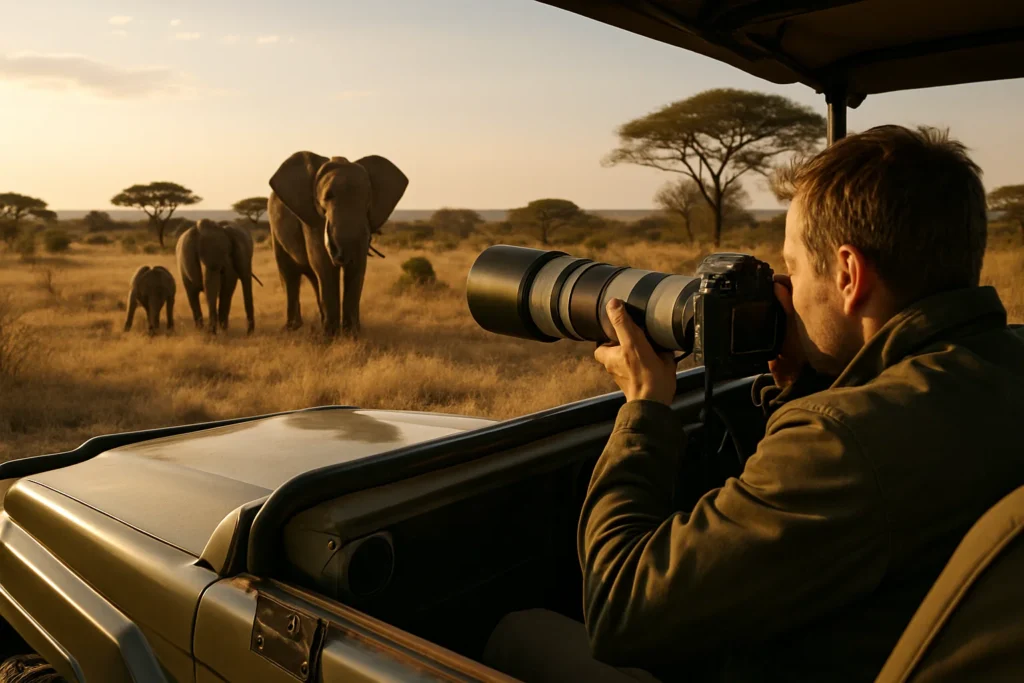 safari photography from vehicle