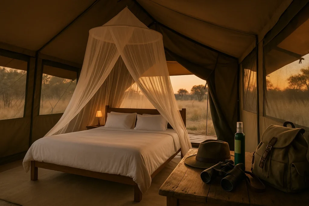 Okavango Delta malaria risk