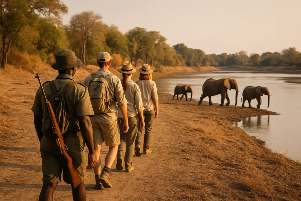 South Luangwa National Park safari