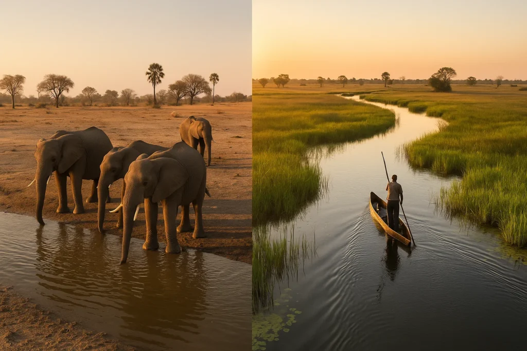 best time to visit Okavango Delta