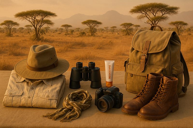 what to pack for a safari in Samburu