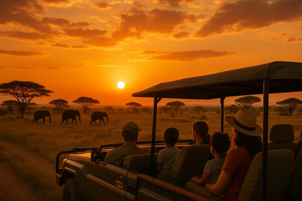 African safari Christmas destinations