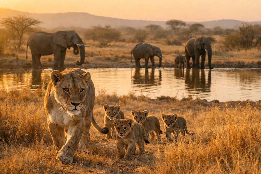 Animals in Madikwe and best time to see them