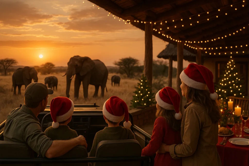 family safari holidays Christmas